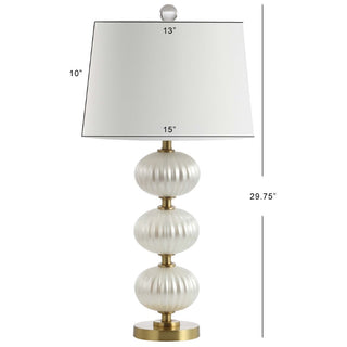 Kiwi 29.7" Glass LED Table Lamp