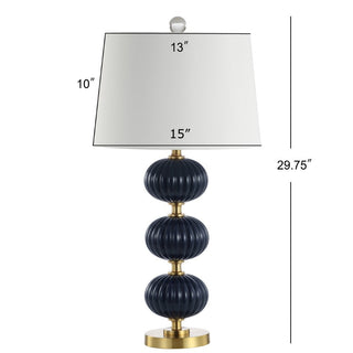 Kiwi 29.7" Glass LED Table Lamp