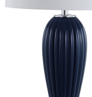 London 32.5" Glass/Crystal LED Table Lamp