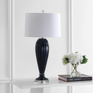 London 32.5" Glass/Crystal LED Table Lamp