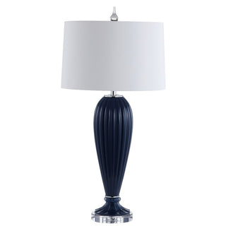 London 32.5" Glass/Crystal LED Table Lamp