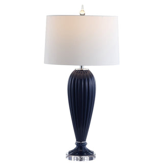 London 32.5" Glass/Crystal LED Table Lamp