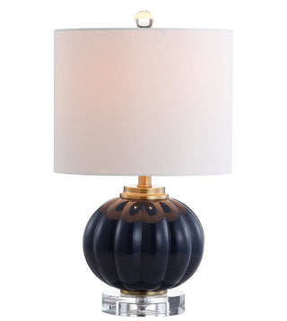 Broadway 17.5" Glass/Crystal LED Table Lamp