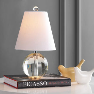 Northern 16" Crystal Ball/Metal LED Table Lamp