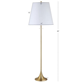 Monica 63" Metal LED Floor Lamp