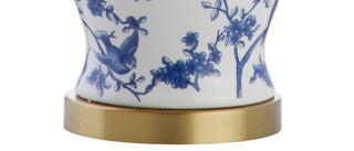 Danny 22" Chinoiserie LED Table Lamp