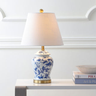 Danny 22" Chinoiserie LED Table Lamp