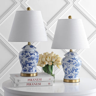 Danny 22" Chinoiserie LED Table Lamp