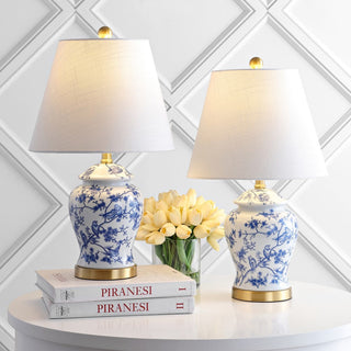 Danny 22" Chinoiserie LED Table Lamp