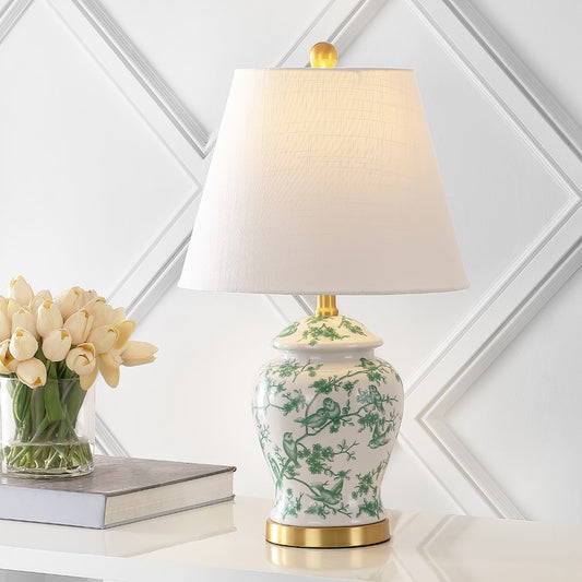 Danny 22" Chinoiserie LED Table Lamp
