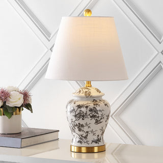 Danny 22" Chinoiserie LED Table Lamp