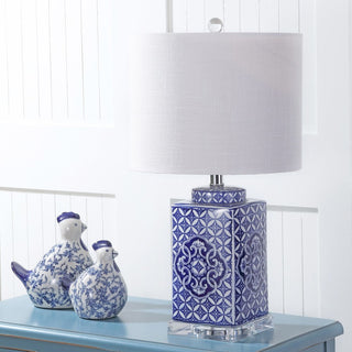 Luna 23" Chinoiserie LED Table Lamp