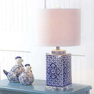 Luna 23" Chinoiserie LED Table Lamp