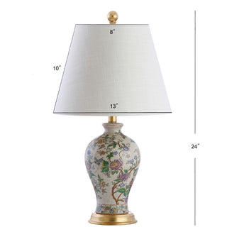 Mina 24" Floral LED Table Lamp