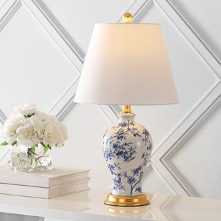 Mina 24" Floral LED Table Lamp