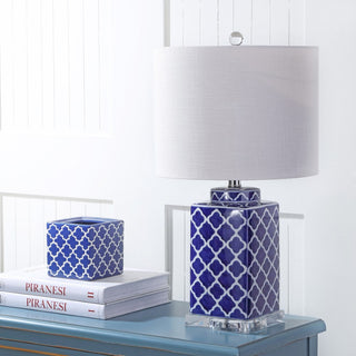 Anna 23" Chinoiserie LED Table Lamp