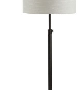 Musa 65" Adjustable Metal/Marble LED Floor Lamp