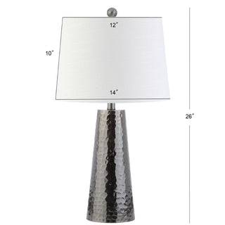 Ashton 26" Hammered Metal LED Table Lamp