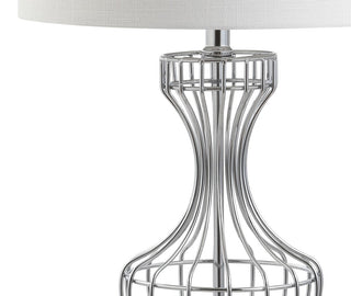 Milan 28" Metal Wire Frame LED Table Lamp