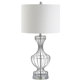 Milan 28" Metal Wire Frame LED Table Lamp