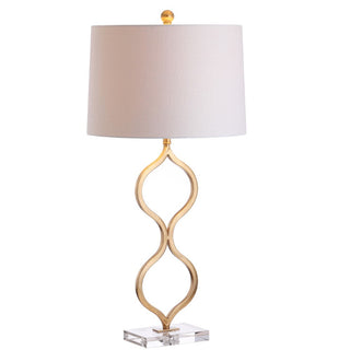 Larry 31.5" Metal/Crystal LED Table Lamp