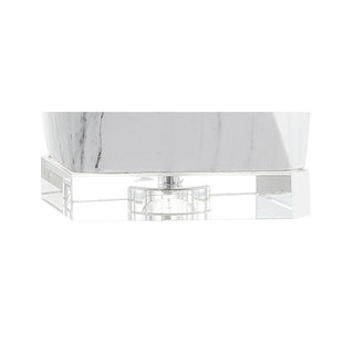 Royal 25.5" Ceramic Marble/Crystal LED Table Lamp