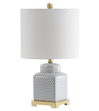 Davion 21.5" Ceramic/Metal Ginger Jar LED Table Lamp