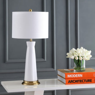 Coleman 29" Ceramic Column LED Table Lamp