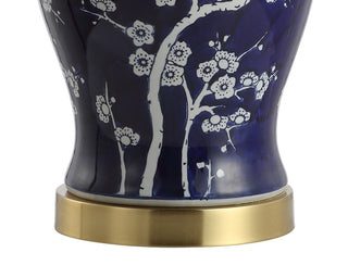 Edinburgh 29.5" Ginger Jar Ceramic/Metal LED Table Lamp