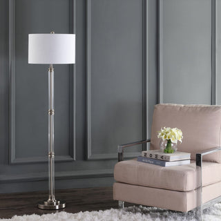 Paloma 60" Metal/Glass Floor Lamp