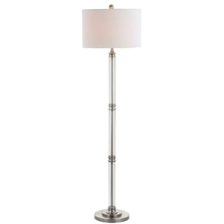 Paloma 60" Metal/Glass Floor Lamp