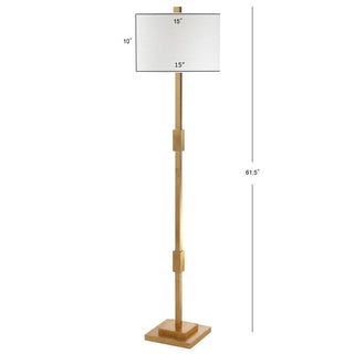 Kenny 61.5" Resin/Metal LED Floor Lamp