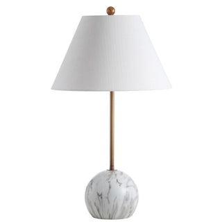 Lombard 29" Minimalist Resin/Metal LED Table Lamp