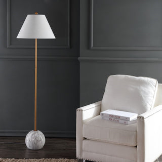 Downing 63.5" Minimalist Resin/Metal LED Floor Lamp