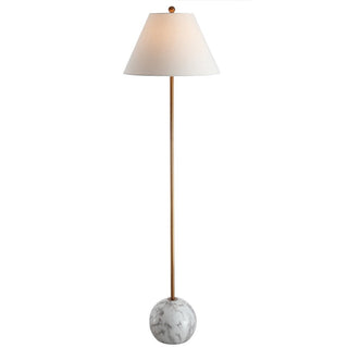 Downing 63.5" Minimalist Resin/Metal LED Floor Lamp