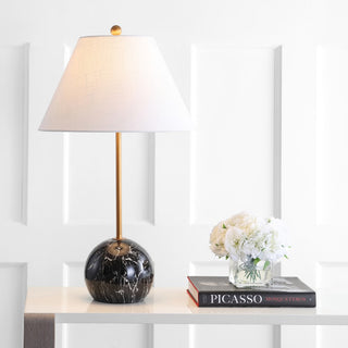 Lombard 29" Minimalist Resin/Metal LED Table Lamp