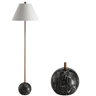 Downing 63.5" Minimalist Resin/Metal LED Floor Lamp