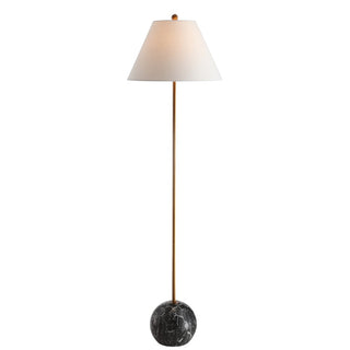 Downing 63.5" Minimalist Resin/Metal LED Floor Lamp