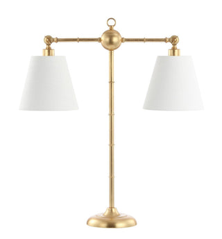 Angelonia 31" 2-Light Library Metal LED Table Lamp