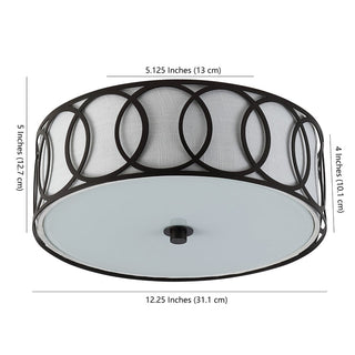 Jazmine Metal LED Flush Mount