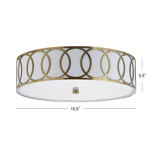 Jazmine Metal LED Flush Mount