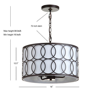 Roger 16" Metal LED Pendant