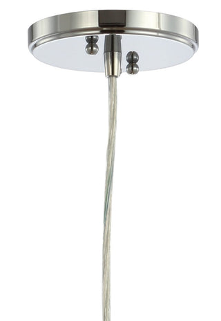 Alstroemeria 7.5" Adjustable Drop Metal/Glass LED Pendant