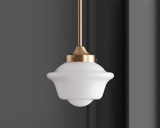 Elk Adjustable Drop Metal/Glass LED Pendant