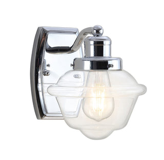 Beck Iron/Glass schoolhouse LED Vanity Light