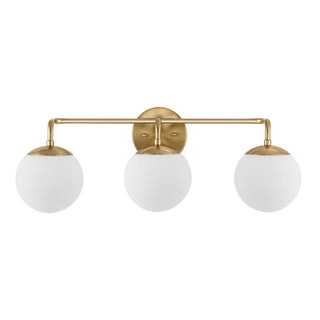 Zhouer Parisian Globe Metal/Frosted Glass Modern Contemporary LED Vanity