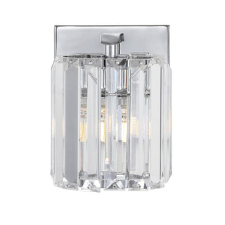 Renee Prism Vintage Metal/Glass Classic Glam LED Vanity Light