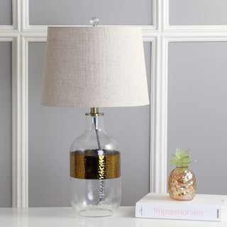 Olive 25.5" Glass LED Table Lamp