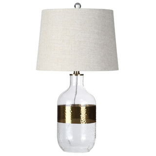 Olive 25.5" Glass LED Table Lamp