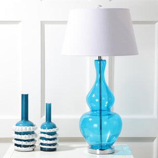 Miranda 33.5" Glass LED Table Lamp